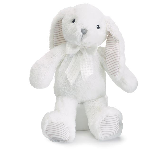 Soft and Floppy White Bunny - Lake Norman Gifts